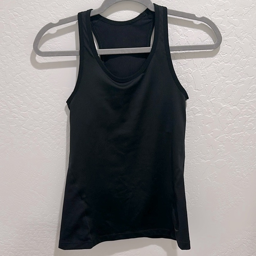 Nike Dri Fit women's Racerback Tank Top Size S Black